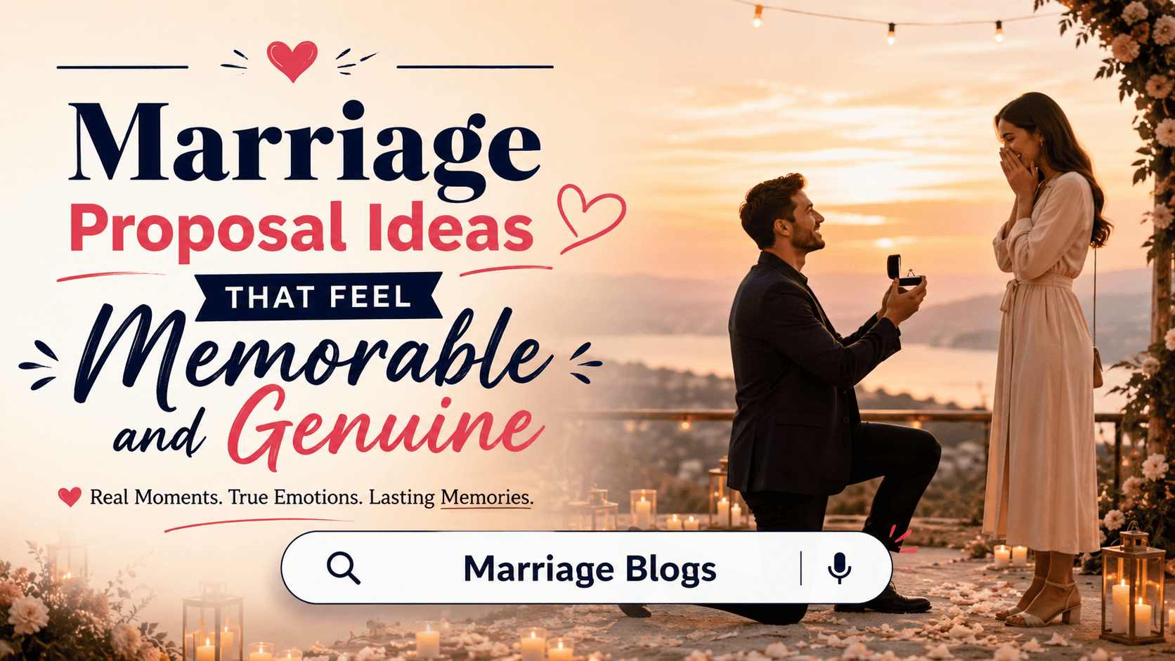 Marriage Proposal Ideas