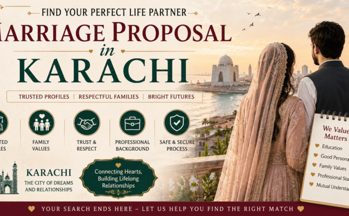 Marriage Proposal in Karachi