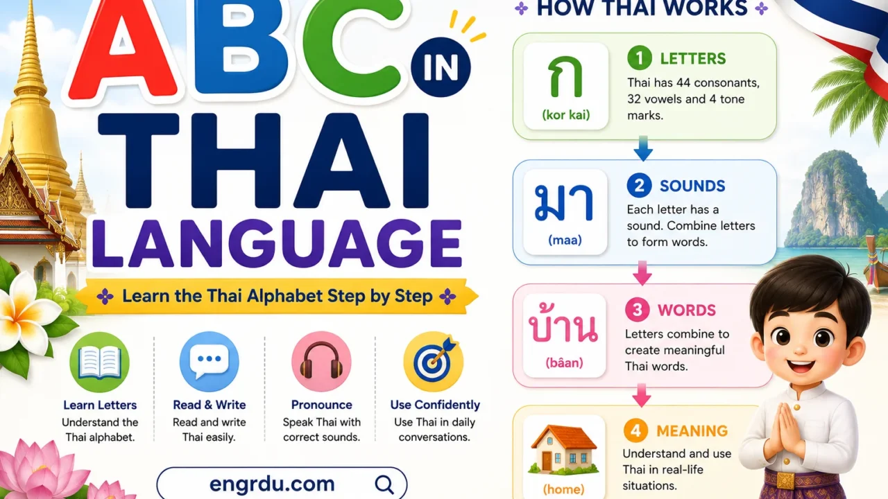 ABC in Thai Language