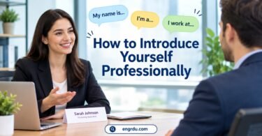 How to Introduce Yourself Professionally: Structure & Examples